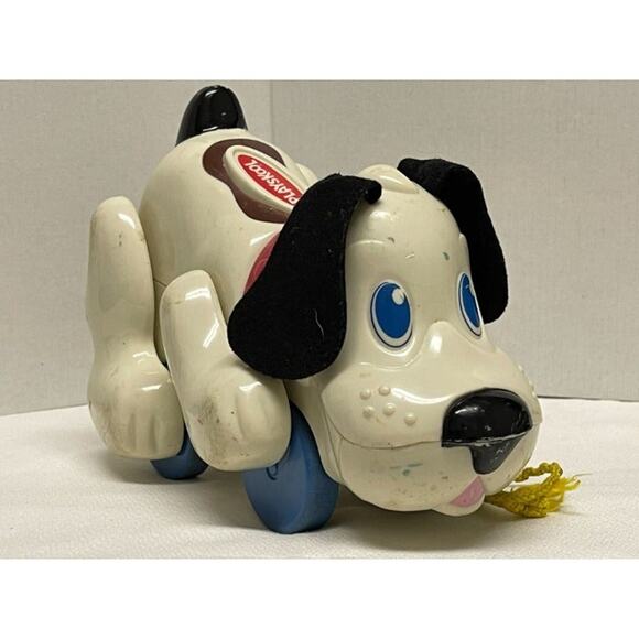 Vintage 1999 Hasbro Playskool Digger the Dog Pull Along Toy he Barks - Picture 2 of 4